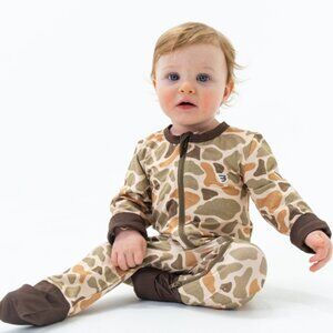 BURLEBO BABY ZIP UP VENADO CAMO